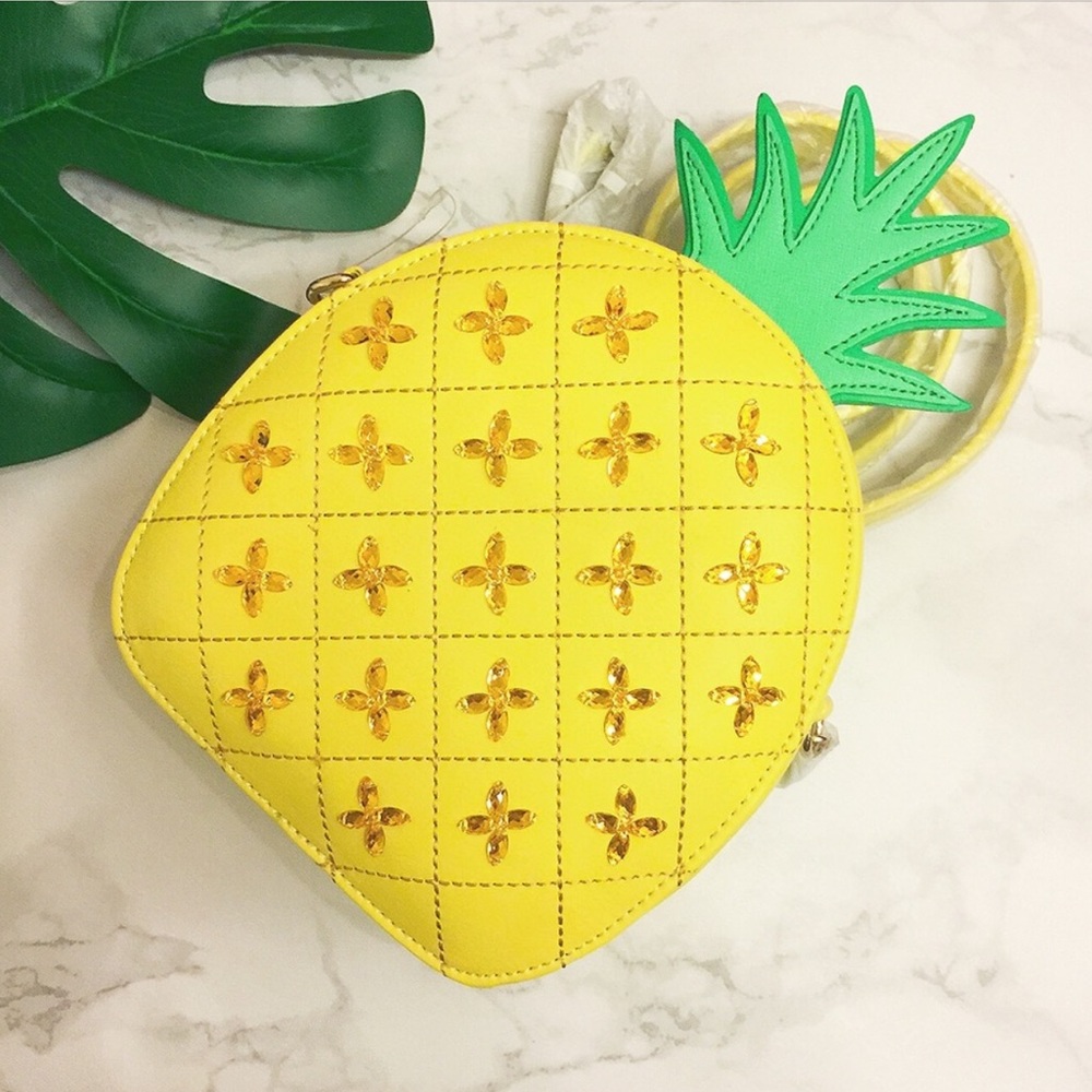 Kate Spade Pineapple Novelty Crossbody Purse - Picture 1 of 7
